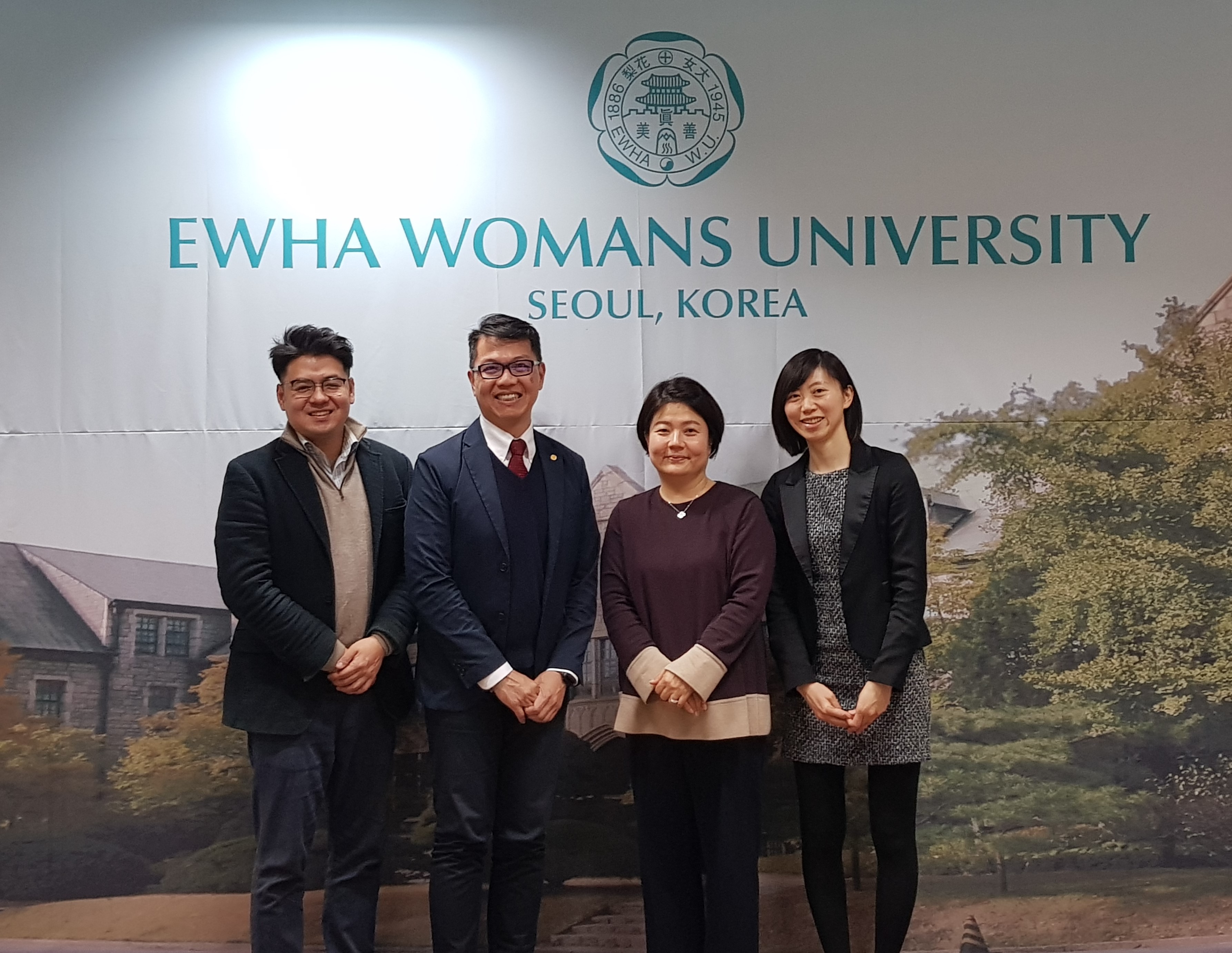 Delegation from Taipei Mission in Seoul visits Ewha OIA 첨부 이미지